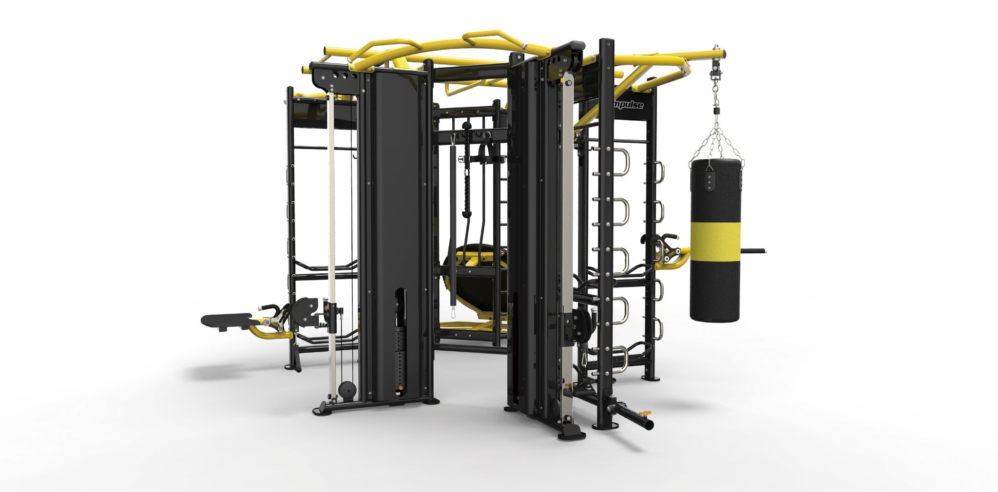 Impulse IZ‑H Zone CrossFit Cage | Heavy-Duty Modular Strength Rig