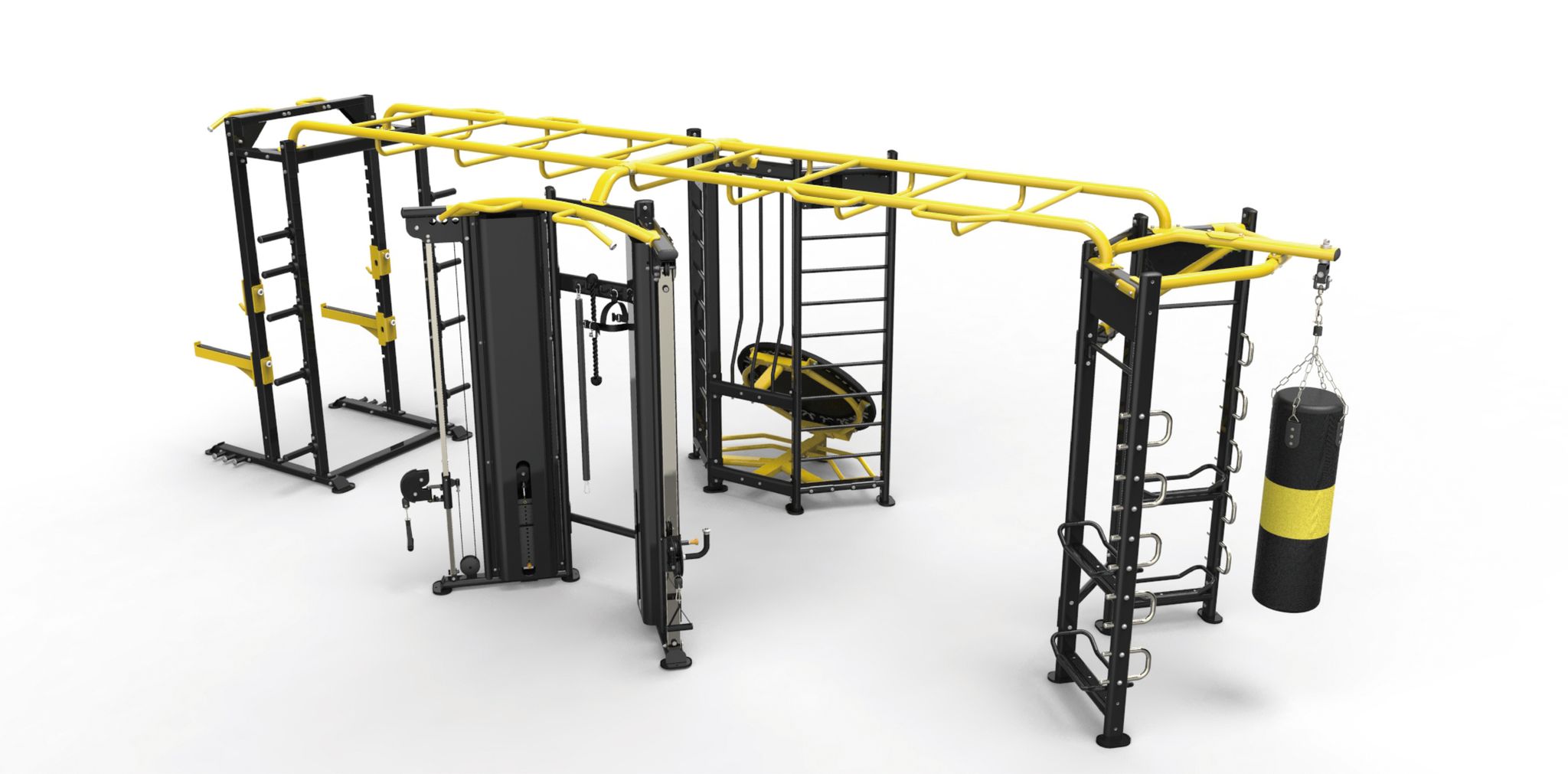 Impulse IZ‑X Zone CrossFit Cage | Extreme-Duty Modular Strength
