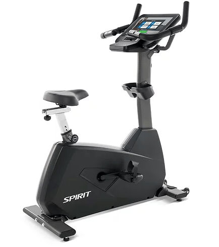 Spirit Fitness CU800ENT+ Touchscreen Upright Bike