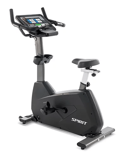 Spirit Fitness CU800ENT+ Touchscreen Upright Bike