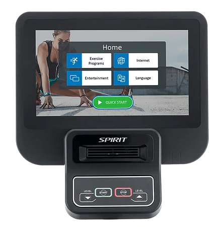 Spirit Fitness CU800ENT+ Touchscreen Upright Bike