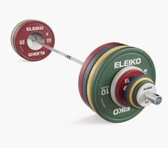 Eleiko Competition Set 190 kg, Men, Coloured