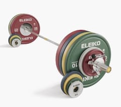 Eleiko Competition Set 185 kg, Women