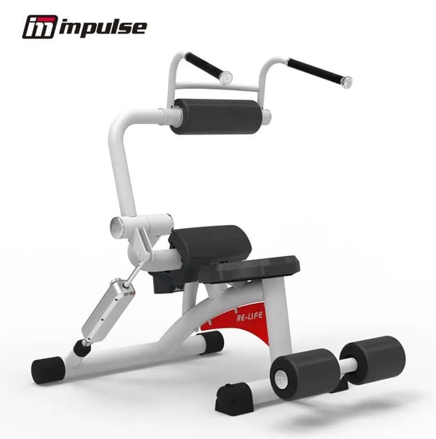 IMPULSE FITNESS RL8107 HYDRAULIC RESISTANCE AB CRUNCH/BACK EXTENSION