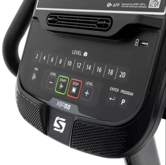 Spirit Fitness XBR55 Recumbent Bike