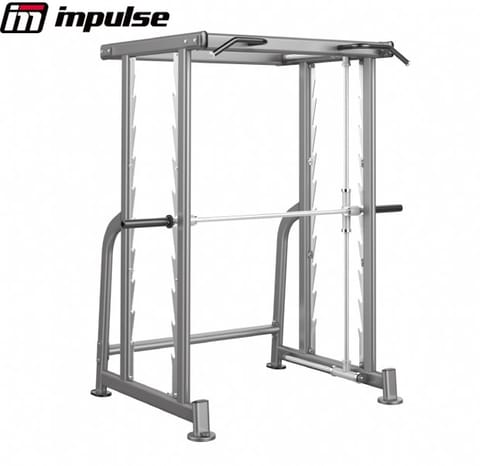 Impulse IT7033 Max Rack | Commercial Smith Machine with 3D Bar Path ...