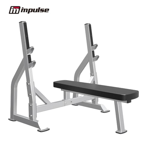 Impulse IFOFB Olympic Flat Bench Heavy-Duty Flat Bench Press for  Commercial Gyms Impulse Afton India