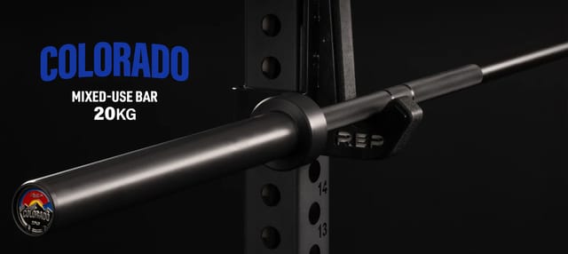 REP Fitness Colorado Bar – 20kg | Black Cerakote