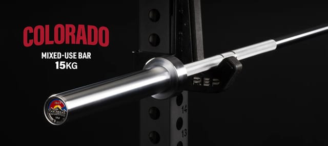 REP Fitness Colorado Bar – 15kg | Black Cerakote