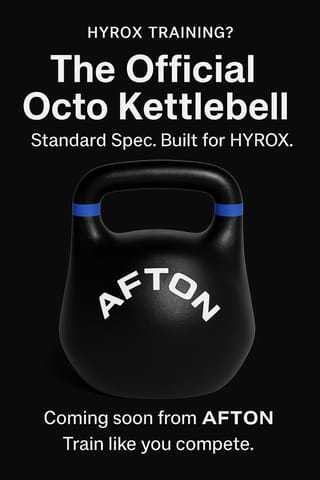 Afton Octo Kettlebell – Compatible with HYROX training
