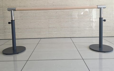 Afton Commercial Ballet Barre 175 cm – Studio-Grade Freestanding Adjustable Barre