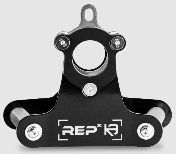 REP® x Kleva Built®  Angled Atlas™ Close-Grip Cable and Landmine Attachment