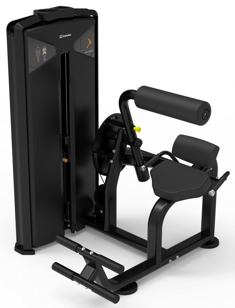 Impulse VX9532 Back Extension | Commercial Lower-Back Strength Machine ...