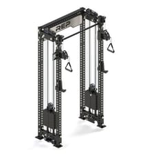 REP PR-5000 Half Rack with Dual Athena Functional Trainer (80")