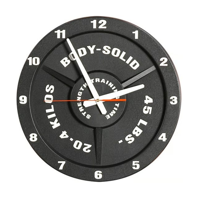 Body-Solid Weight Plate Wall Clock STT45