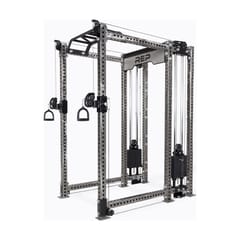 REP PR-5000 Dual Athena Half Rack – 80", Metallic Black REP PR-5000 Dual Athena Half Rack – 80", Metallic Black