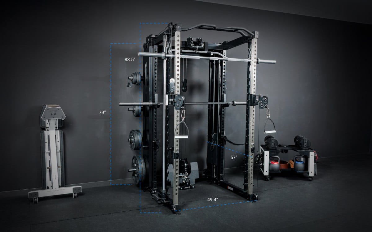 REP Altitude All-in-One Rack – Metallic Black
