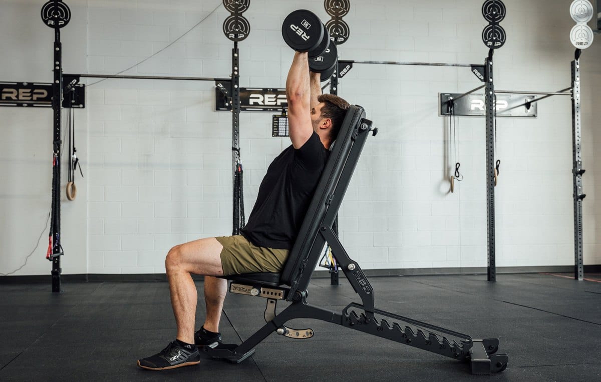 REP BlackWing Adjustable Bench – Metallic Black