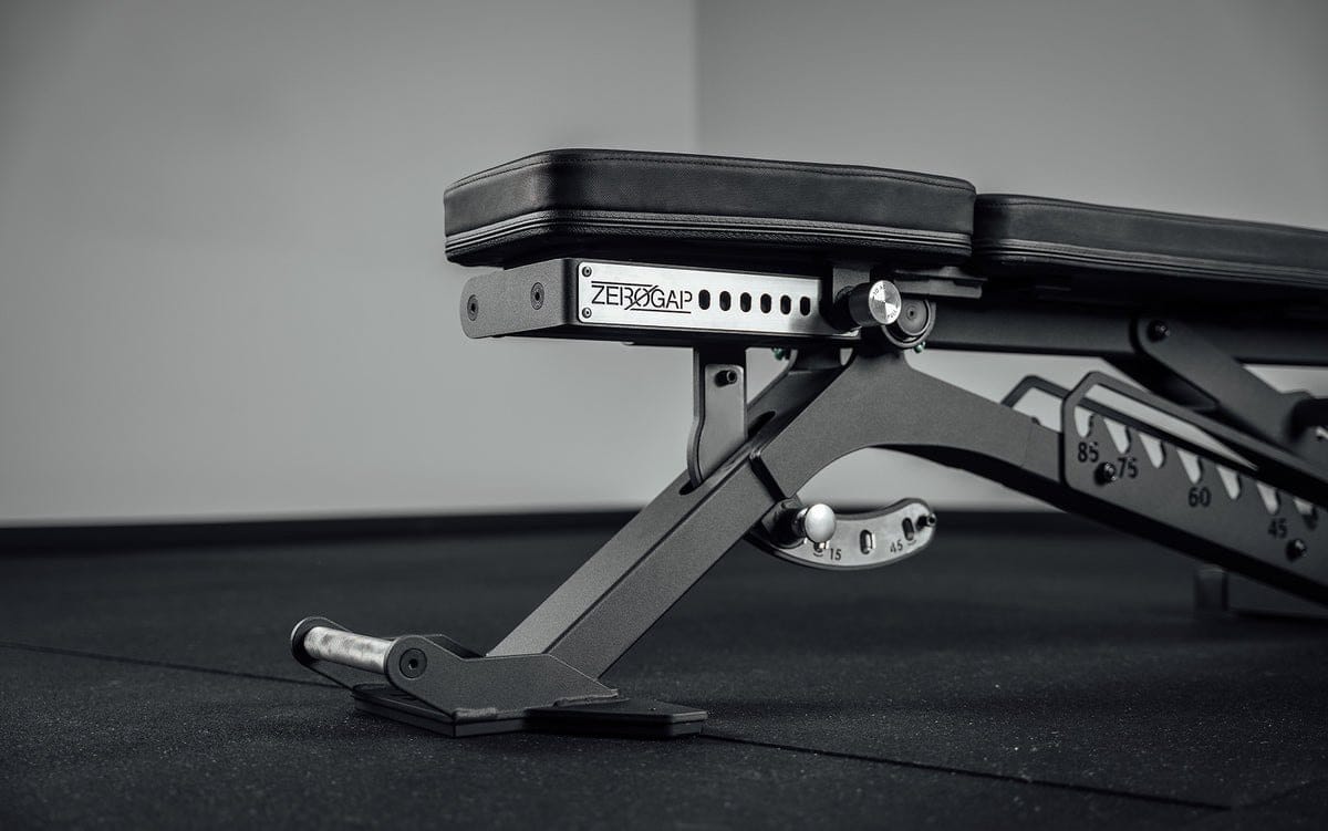 REP BlackWing Adjustable Bench – Metallic Black – ZeroGap seat