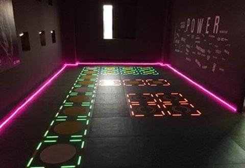 Interactive Fitness Tile by Afton